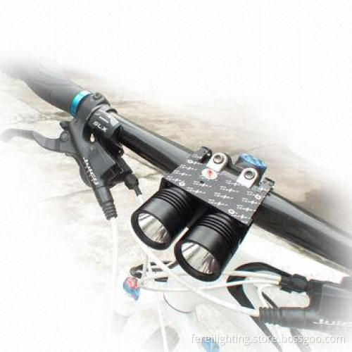 Cree XM-L T6 Twin Head LED Bicycle Light